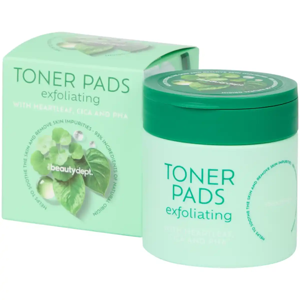 Bild 1 von The Beauty Dept. Exfolierende Toner-Pads Cica & PHA
