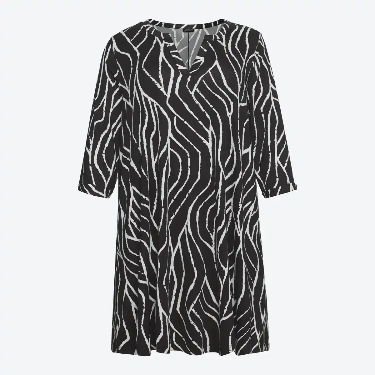 Bild 3 von Damen-Kleid mit All-Over-Print, große Größen