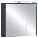 Bild 1 von Spiegelschrank Lovis Dunkelblau mit LED 3-türig
