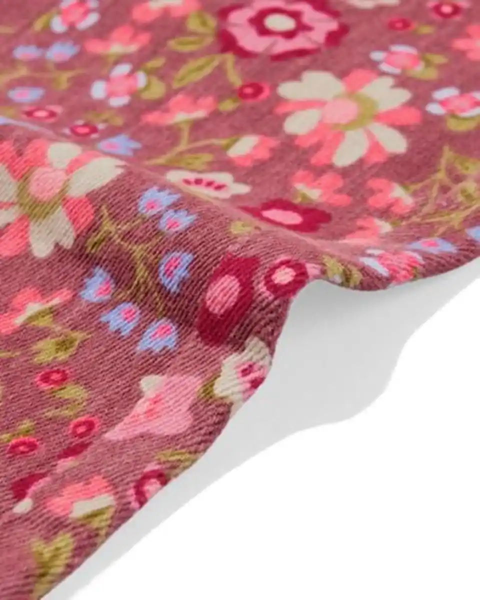 Bild 3 von Kinderjeans weit, Blumen hellbraun