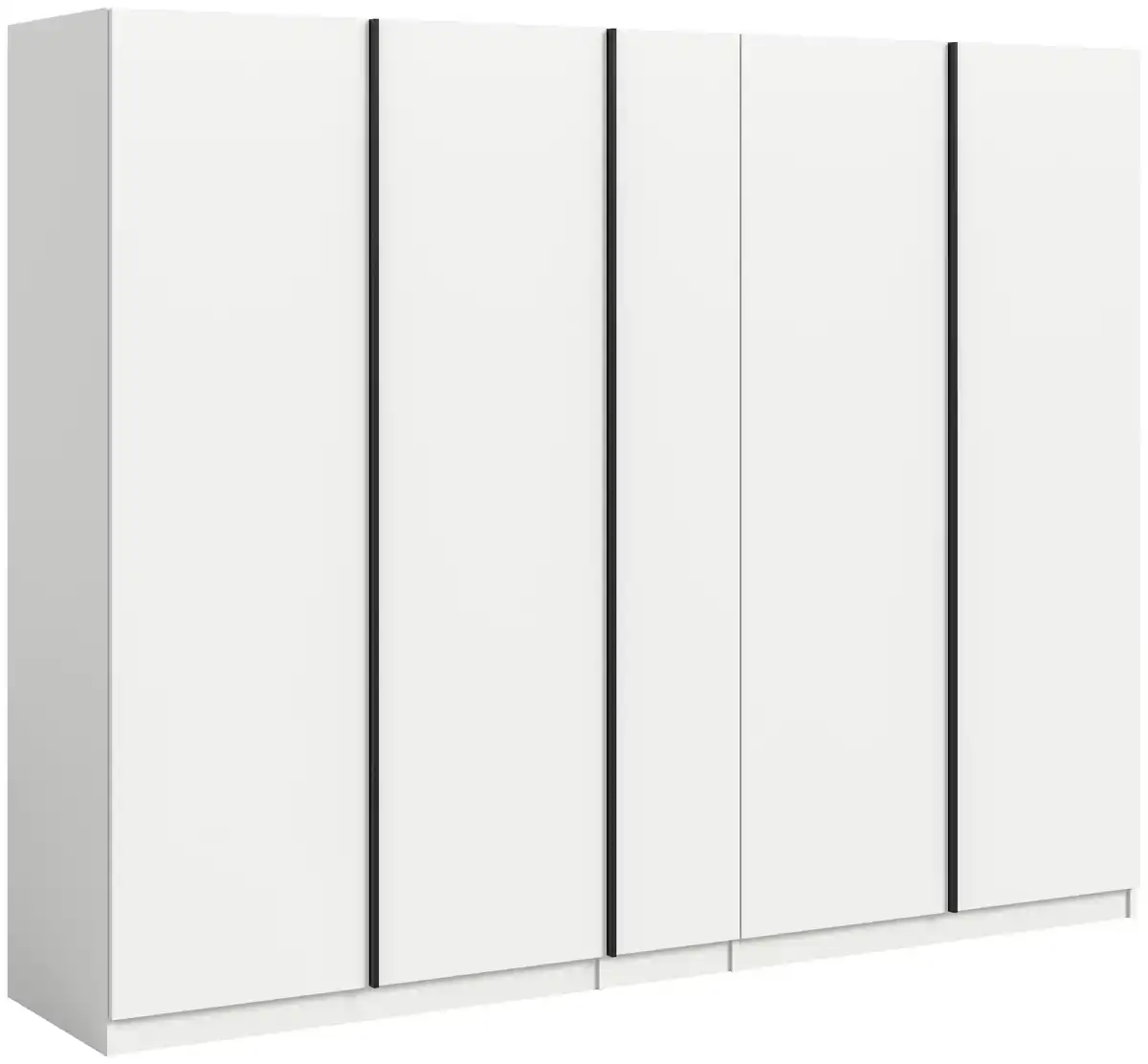 Bild 1 von Drehtürenschrank OAKLAND ca.230x183x53cm Weiß, Weiß