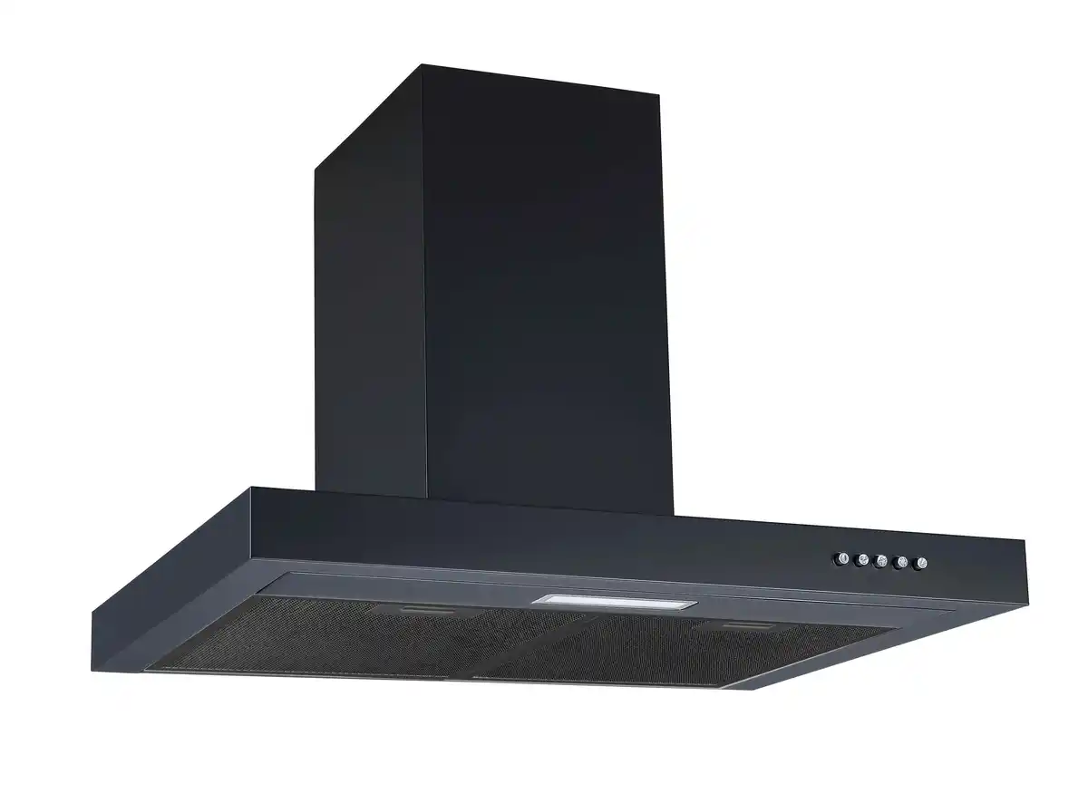 Bild 1 von Dunstabzugshaube 6004BH Schwarz, Schwarz