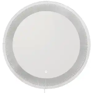 Xora Wandspiegel, Silber, Glas, Holzwerkstoff, rechteckig, 80x80x6 cm, Spiegel, Wandspiegel, A