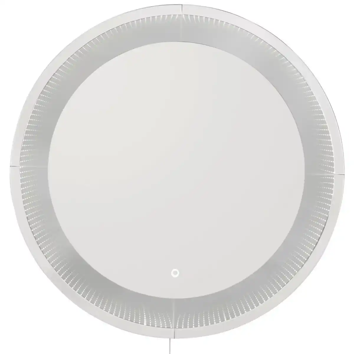 Bild 1 von Xora Wandspiegel, Silber, Glas, Holzwerkstoff, rechteckig, 80x80x6 cm, Spiegel, Wandspiegel, A