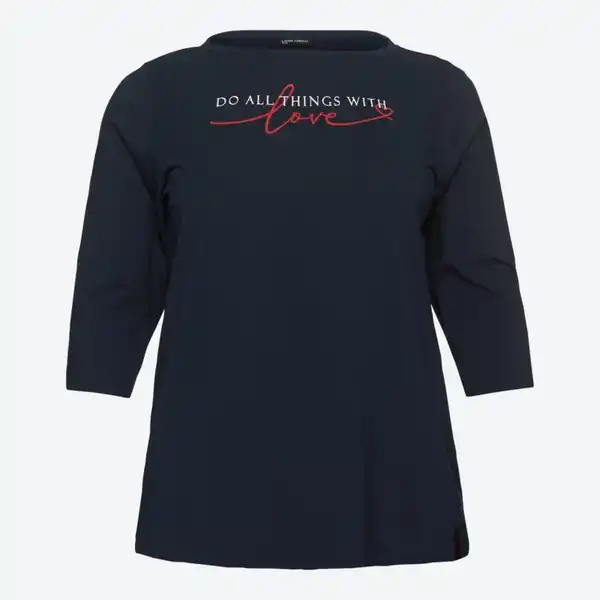 Bild 2 von Damen-Langarmshirt mit U-Bootausschnitt, große Größen