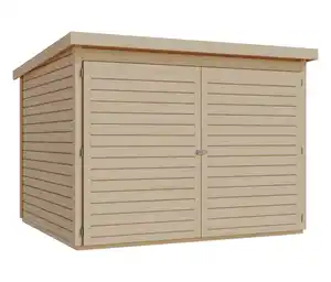 Karibu Fahrradgarage für 4 Räder, 19 mm, naturfarben