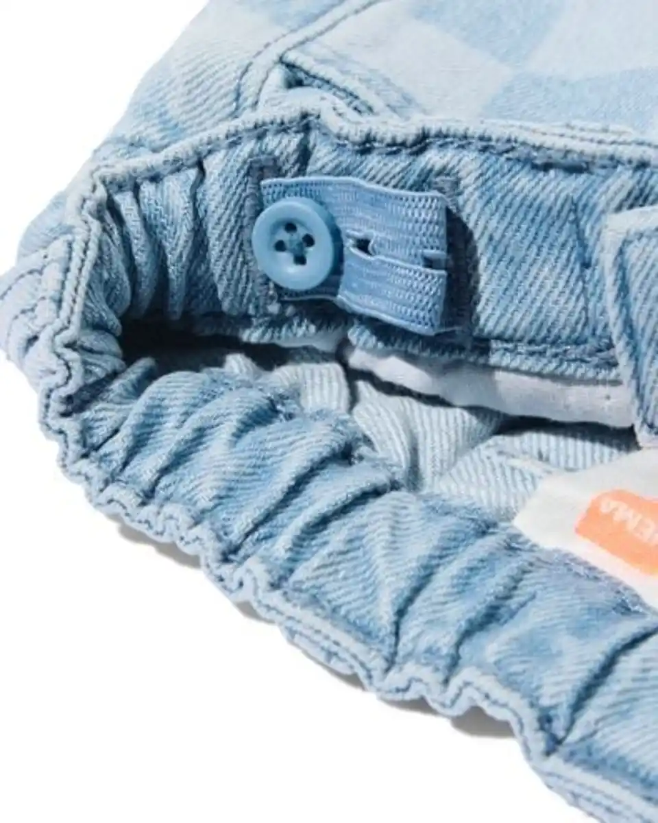 Bild 3 von Babyhose Farbblöcke, bequeme Passform jeansfarben