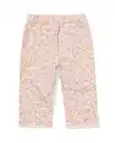 Bild 2 von Babyhose, lockere Passform, mit Blumen ecru