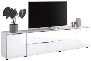 Lowboard Siena Weiß, Weiß