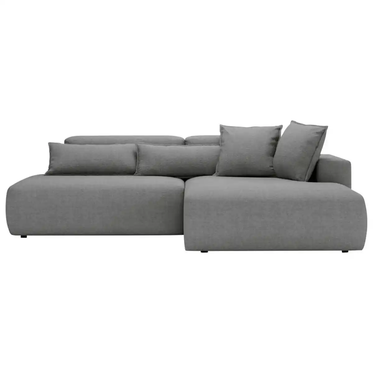 Bild 1 von Livetastic Ecksofa Arte, Dunkelgrau, Textil, 4-Sitzer, Füllung: Schaumstoff, L-Form, 284x160 cm, Stoffauswahl, Armteil rechts, Wohnzimmer, Sofas & Couches, Wohnlandschaften, Ecksofas