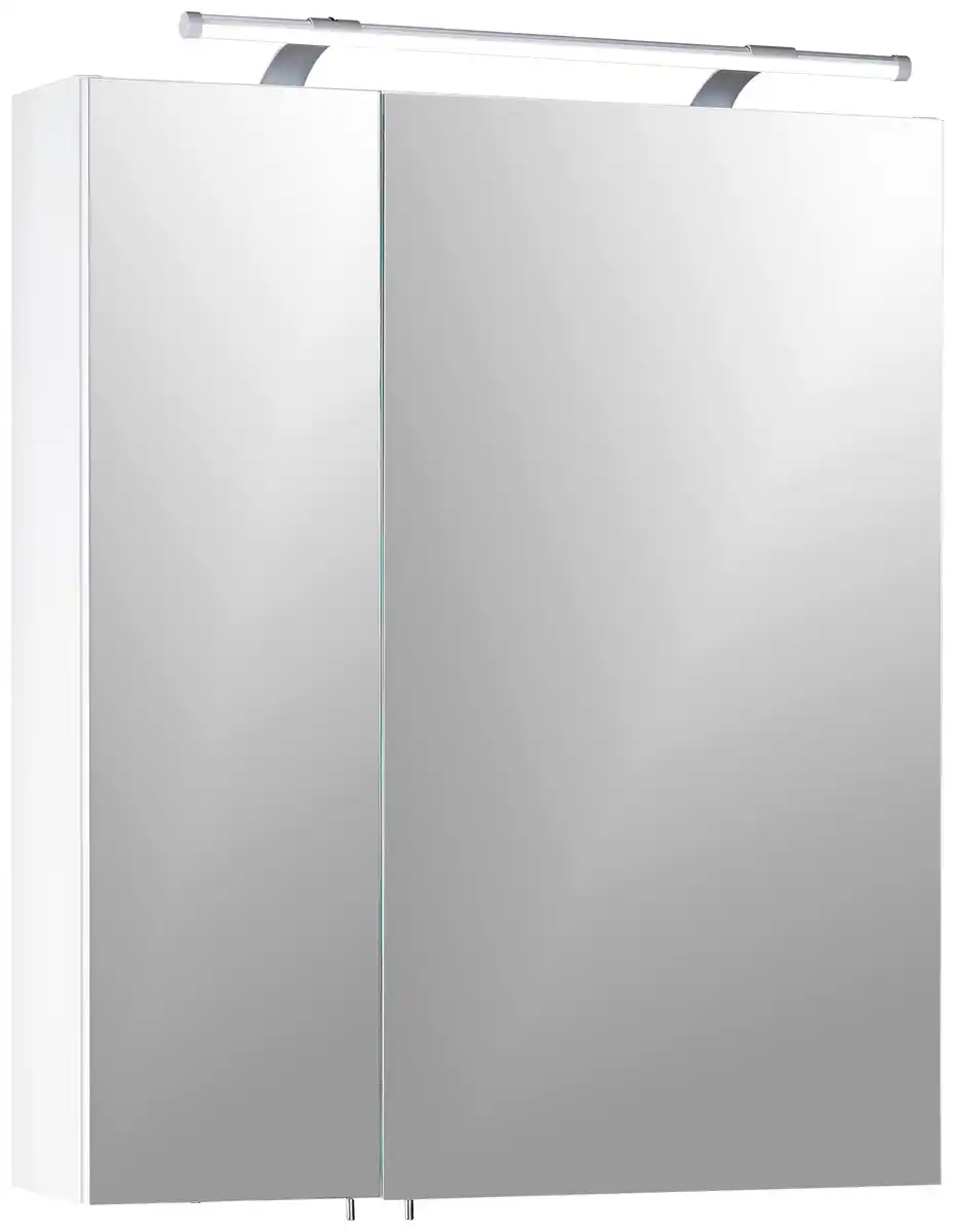 Bild 1 von Spiegelschrank Dorina 600 mit LED Weiß 2-türig
