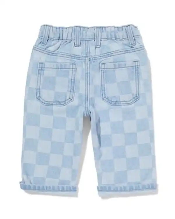 Bild 2 von Babyhose Farbblöcke, bequeme Passform jeansfarben