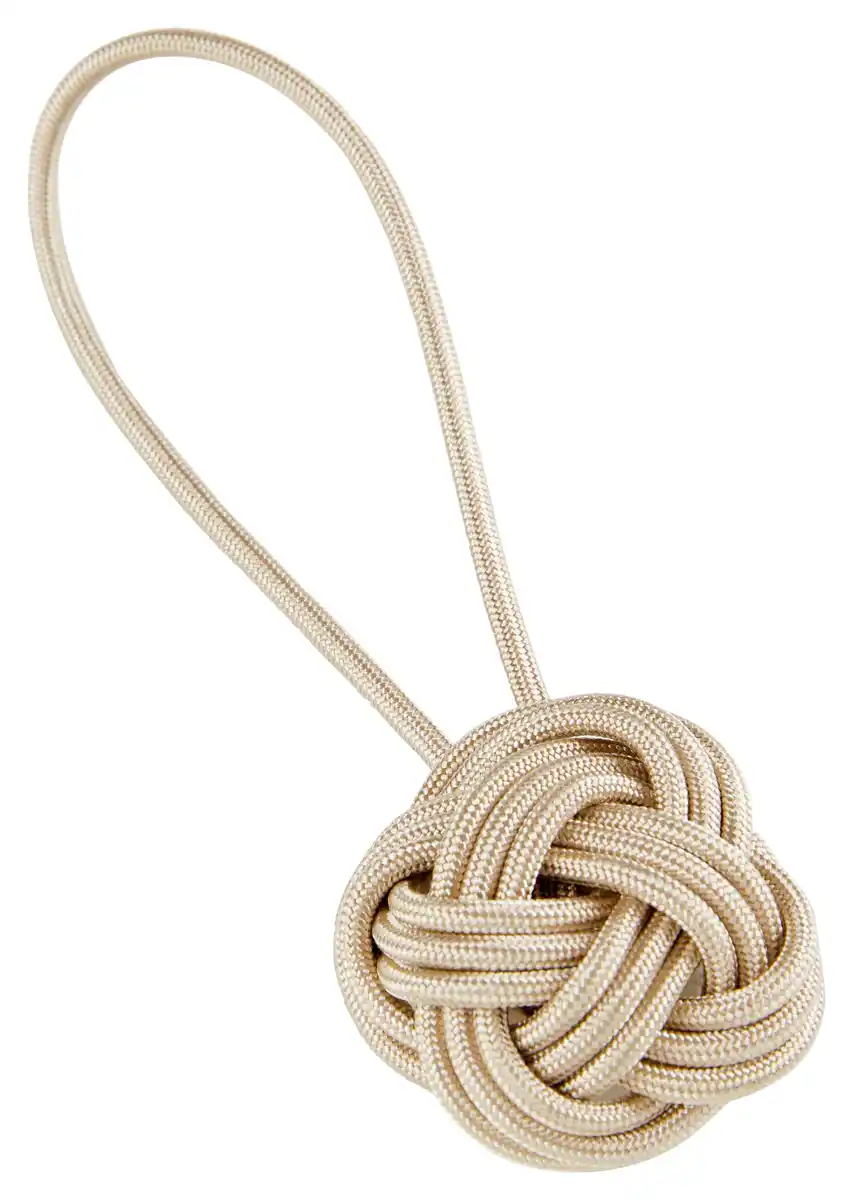 Bild 1 von Raffhalter Knoten Naturfarben, Naturfarben