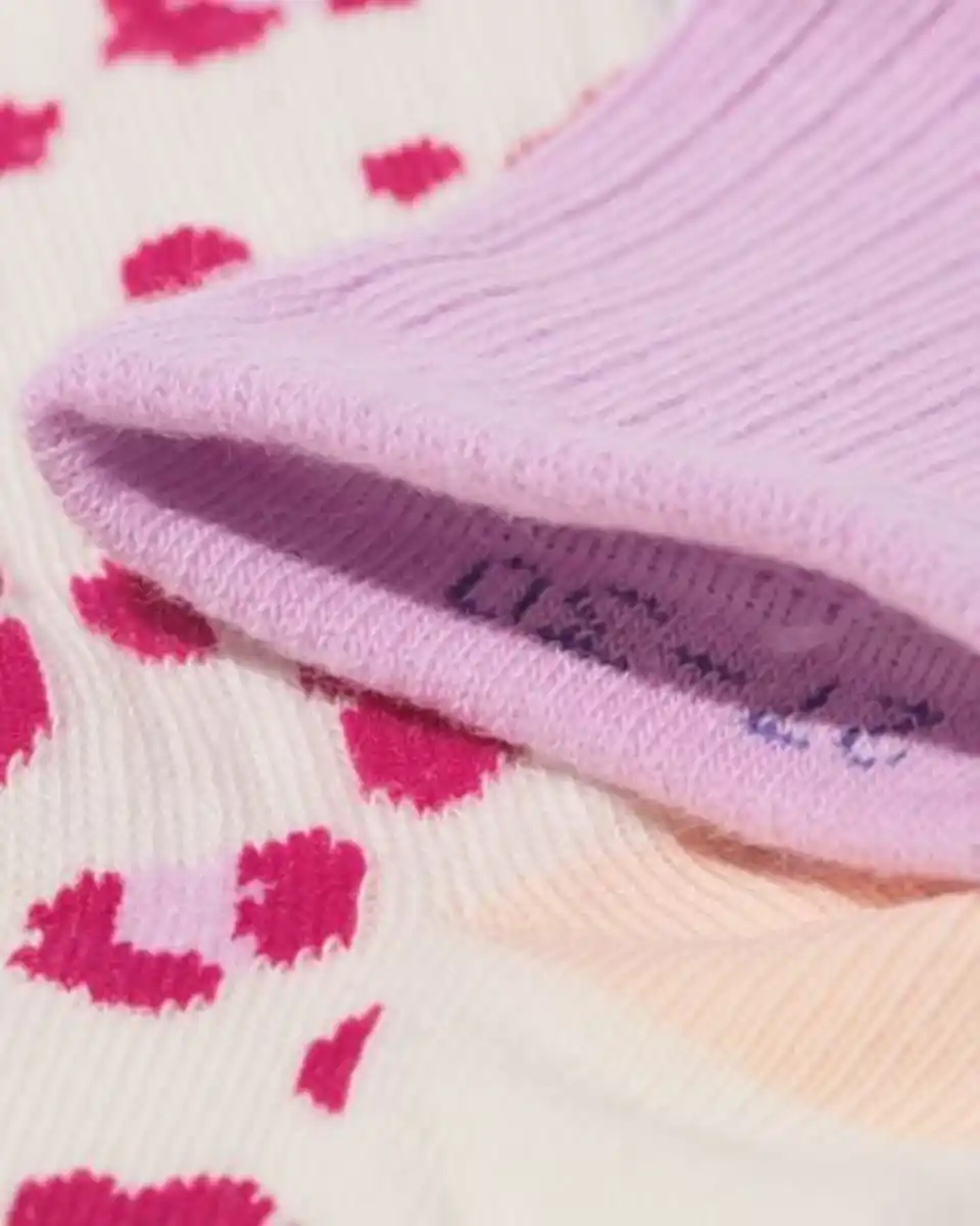 Bild 3 von Kindersöckchen Leopard – 5 Paar mehrfarben