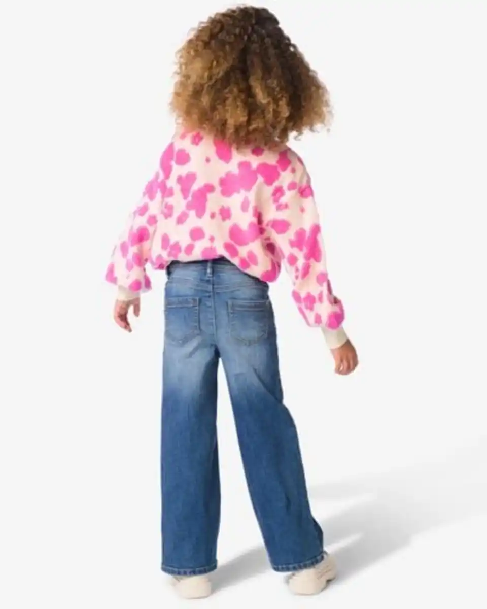 Bild 4 von Kinderjeans weit mittelblau