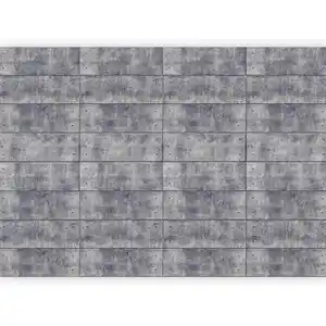 artgeist Fototapete, Hellgrau, Dunkelgrau, Textil, Betonoptik, 350x245 cm, CE, Tapeten & Wandverkleidungen, Fototapeten