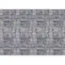 Bild 1 von artgeist Fototapete, Hellgrau, Dunkelgrau, Textil, Betonoptik, 350x245 cm, CE, Tapeten & Wandverkleidungen, Fototapeten