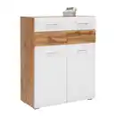 Bild 1 von Schuhschrank in Weiß/Eichefarben