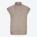 Bild 1 von Damen-Strickweste ärmellos mit Reißverschluss