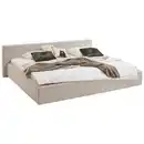 Bild 1 von Boxxx Polsterbett, Beige, Holz, Birke, Buche, vollmassiv, 240x200 cm, Reach, Stoffauswahl, in verschiedenen Größen erhältlich, Familienbett,individuelle Liegehärteeinstellung, Schlafzimmer, Bette