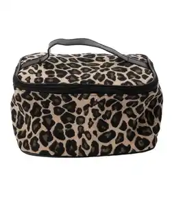 Kosmetiktasche Leo, Leopardendruck