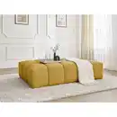 Bild 1 von Hocker Everest, Gelb, Textil, rechteckig, 166x100x40 cm, Wohnzimmer, Hocker, Sitzhocker