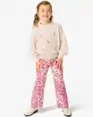 Bild 1 von Kinderjeans weit, Tiere rosa