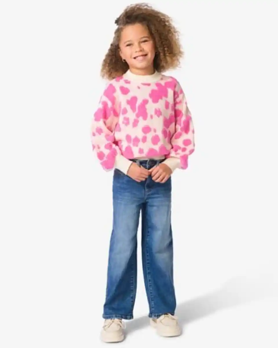 Bild 1 von Kinderjeans weit mittelblau