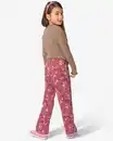 Bild 4 von Kinderjeans weit, Blumen hellbraun