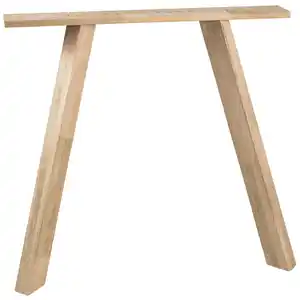 Livetastic Tischgestell Tablo, Eiche, Holz, 2-teilig, Eiche, eckig, 79x72x10 cm, Esszimmer, Tische, Esstische, Tischsysteme, Tischgestell