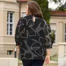 Bild 4 von Damen-Langarmshirt mit Stehkragen, große Größen