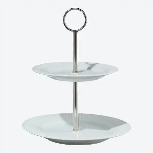 Bild 3 von Etagere mit Rillen, Ø ca. 20,3 cm