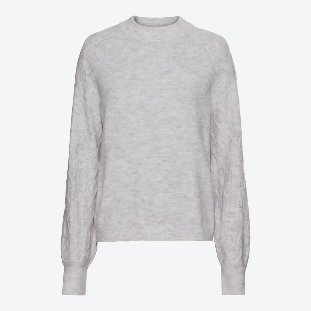 Bild 1 von Damen-Pullover mit Musterung am Ärmel