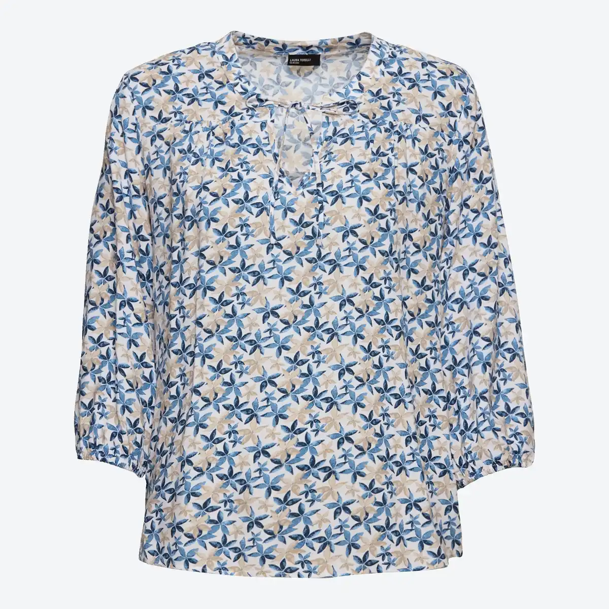 Bild 1 von Damen-Bluse mit V-Ausschnitt