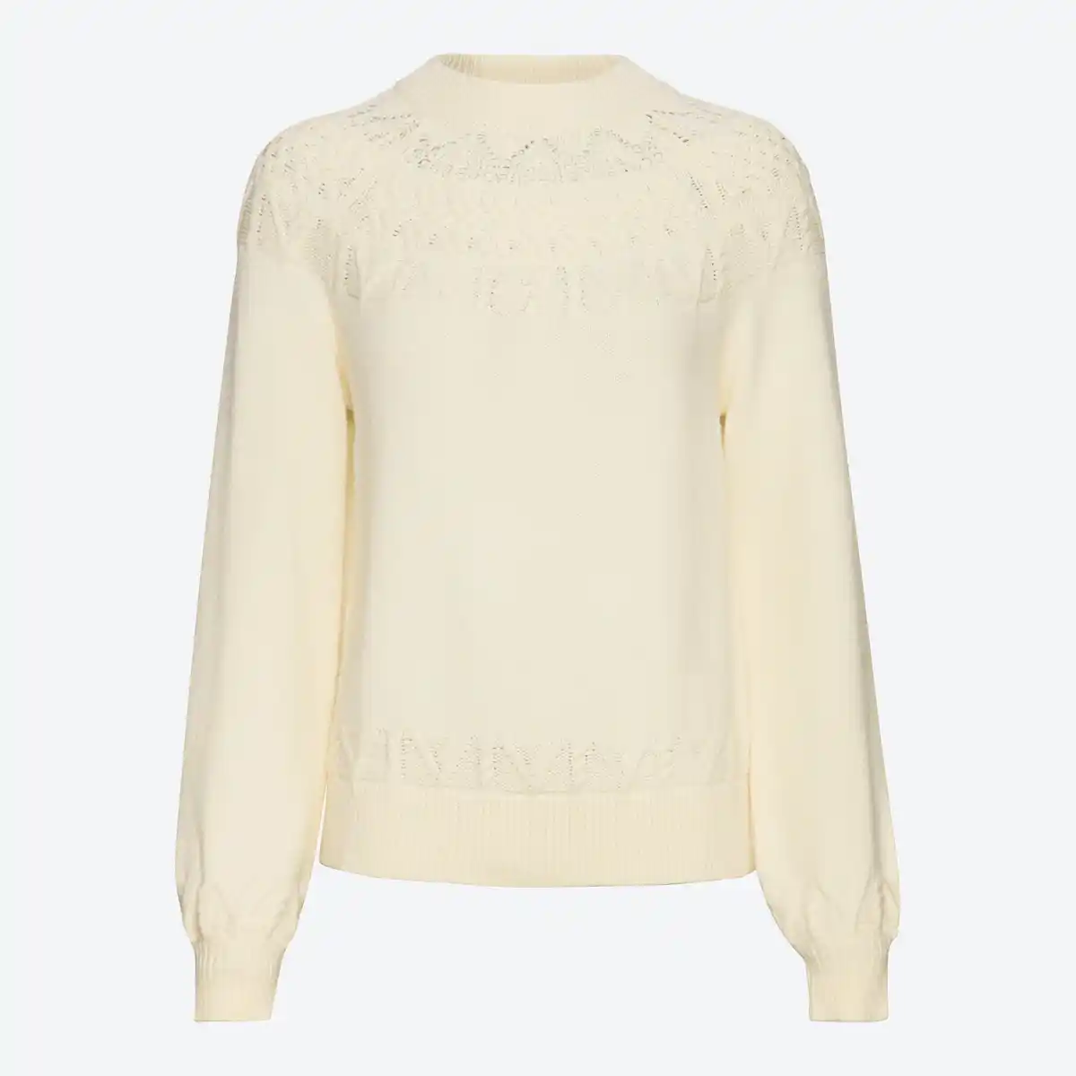 Bild 1 von Damen-Pullover mit Zopfmusterung