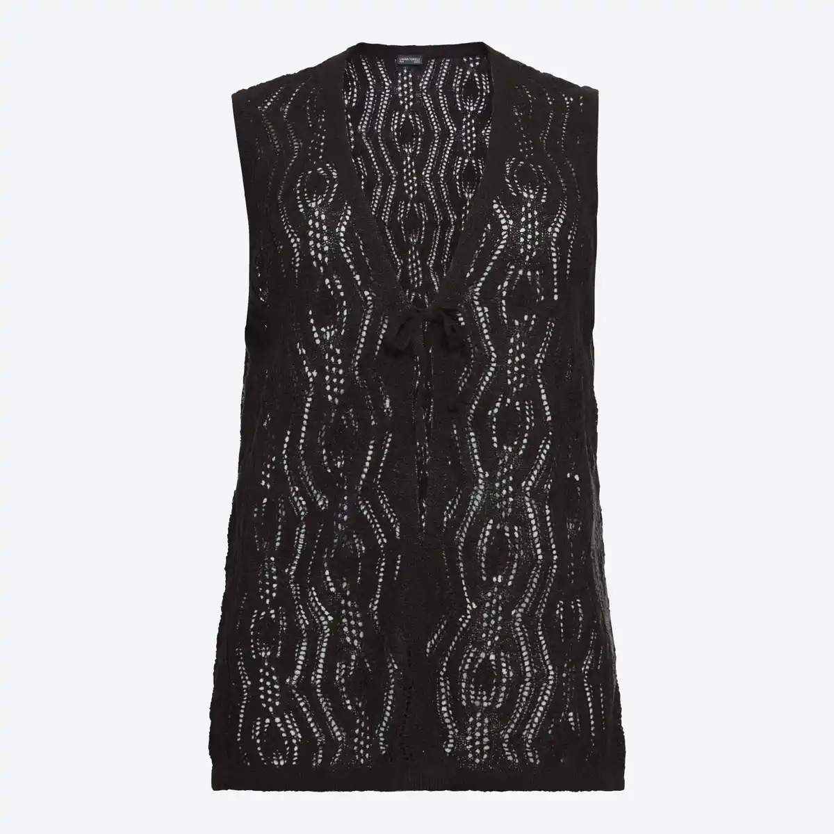 Bild 3 von Damen-Weste mit Ajour-Strick-Design, große Größen