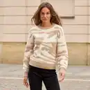 Bild 1 von Damen-Pullover mit Jacquard-Muster