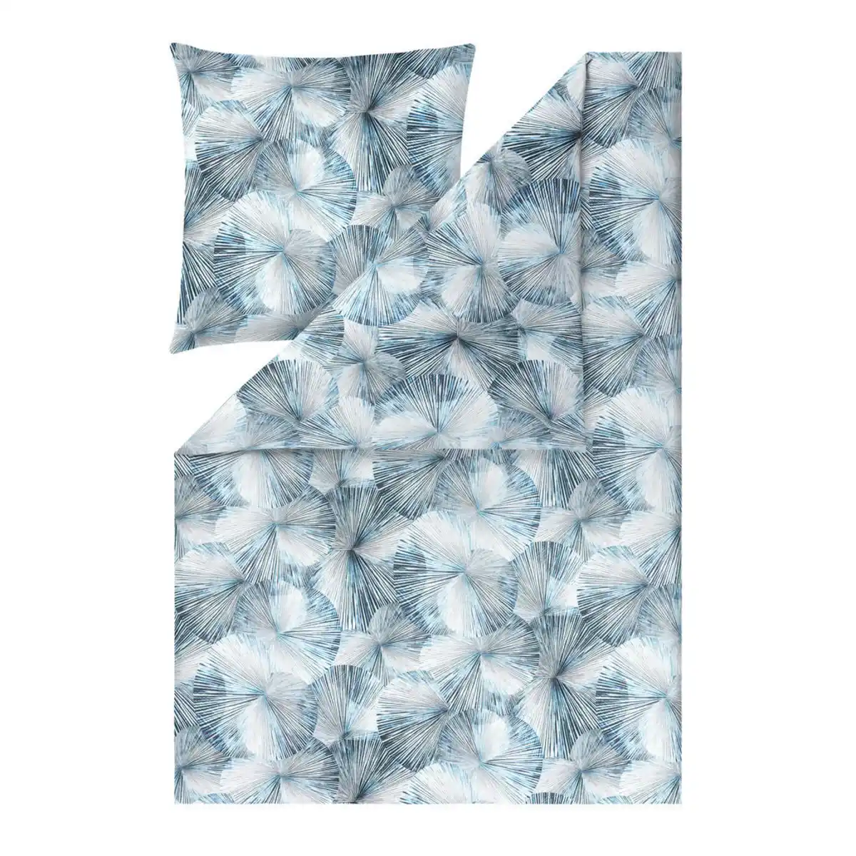 Bild 1 von Estella Bettwäsche Natürlich Estella, Blau, Textil, Graphik, 155x220 cm, pflegeleicht, atmungsaktiv, hautfreundlich, weiche und anschmiegsame Oberfläche, umweltverträgliche Ausrüstung, Schlaftex