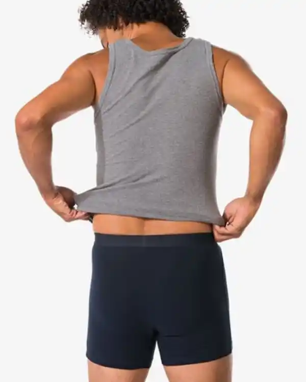 Bild 4 von Herren-Boxershorts – 3 Stück dunkelblau