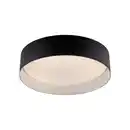 Bild 1 von Schöner Wohnen Led-Deckenleuchte SW Tavoli, Schwarz, Metall, Kunststoff, 28.5x7x28.5 cm, Schutzklasse I (Erdungsanschluss), 3 Helligkeitsstufen, Lampen & Leuchten, Innenbeleuchtung, Leuchten nach R