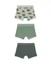 Bild 2 von Kinder-Boxershorts Dino – 3 Stück grün