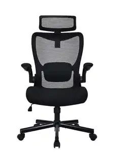 Drehstuhl Tessa Schwarz ca. 62x110-120x62,5cm, Schwarz