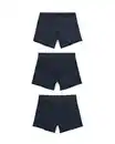 Bild 2 von Herren-Boxershorts – 3 Stück dunkelblau