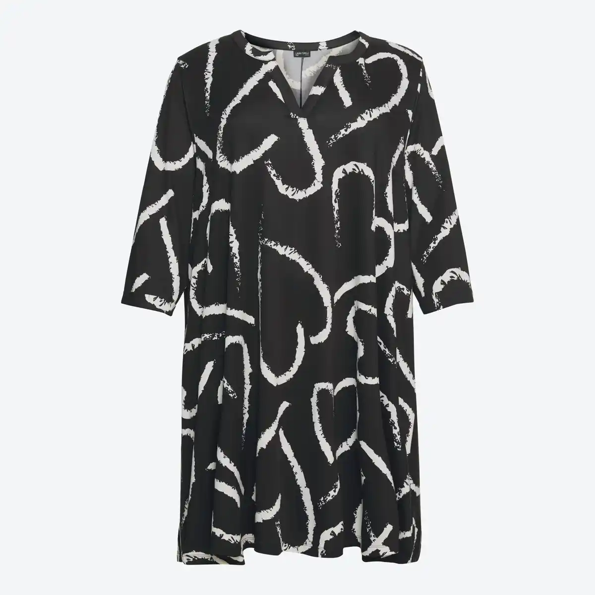 Bild 3 von Damen-Kleid mit All-Over-Print, große Größen