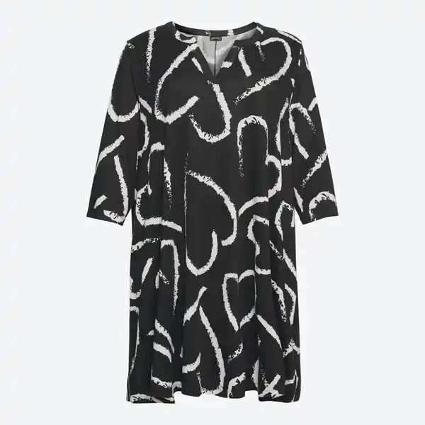 Bild 3 von Damen-Kleid mit All-Over-Print, große Größen