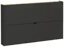 Bild 1 von Hängeschuhschrank Ameca Graphitfarben/Eichefarben, Graphitfarben, Eichefarben