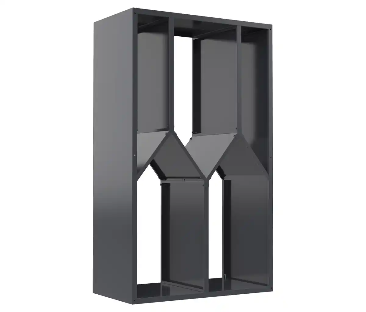 Bild 1 von Y-Kaminholzregal