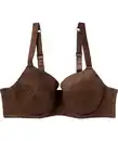Bild 1 von Bügel-BH mit Spitze, dunkelbraun