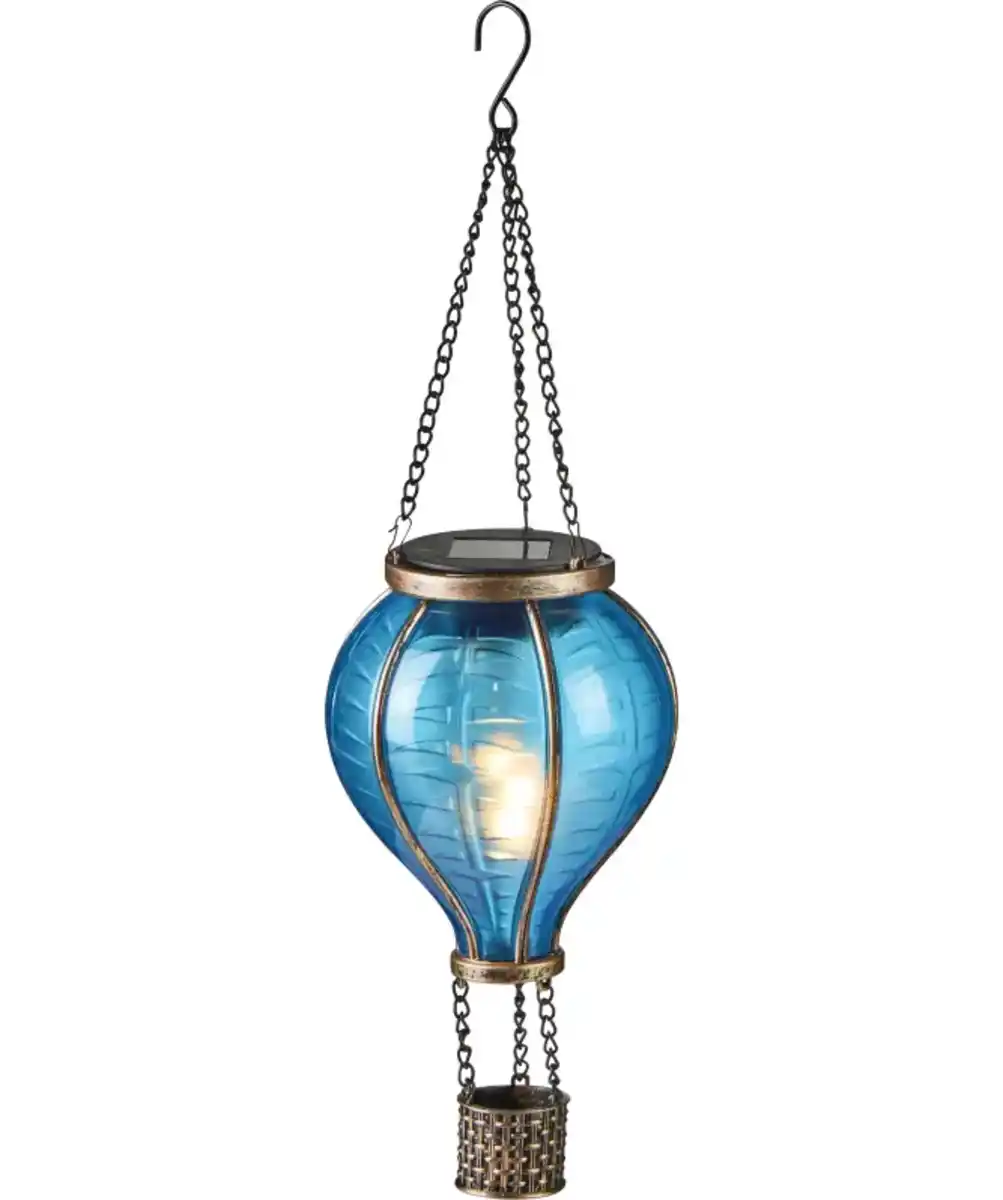 Bild 1 von Solarleuchte Heißluftballon, blau