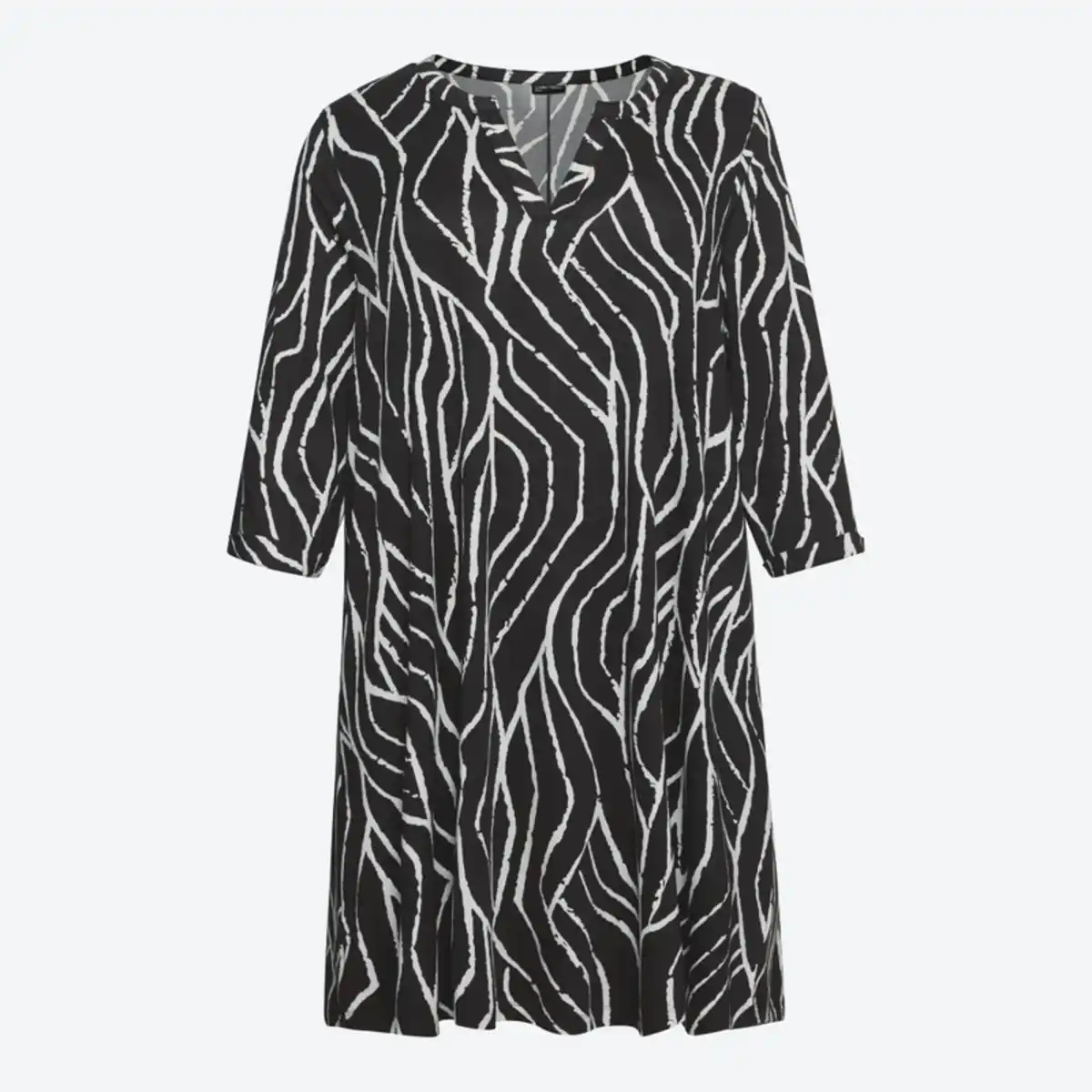 Bild 2 von Damen-Kleid mit All-Over-Print, große Größen